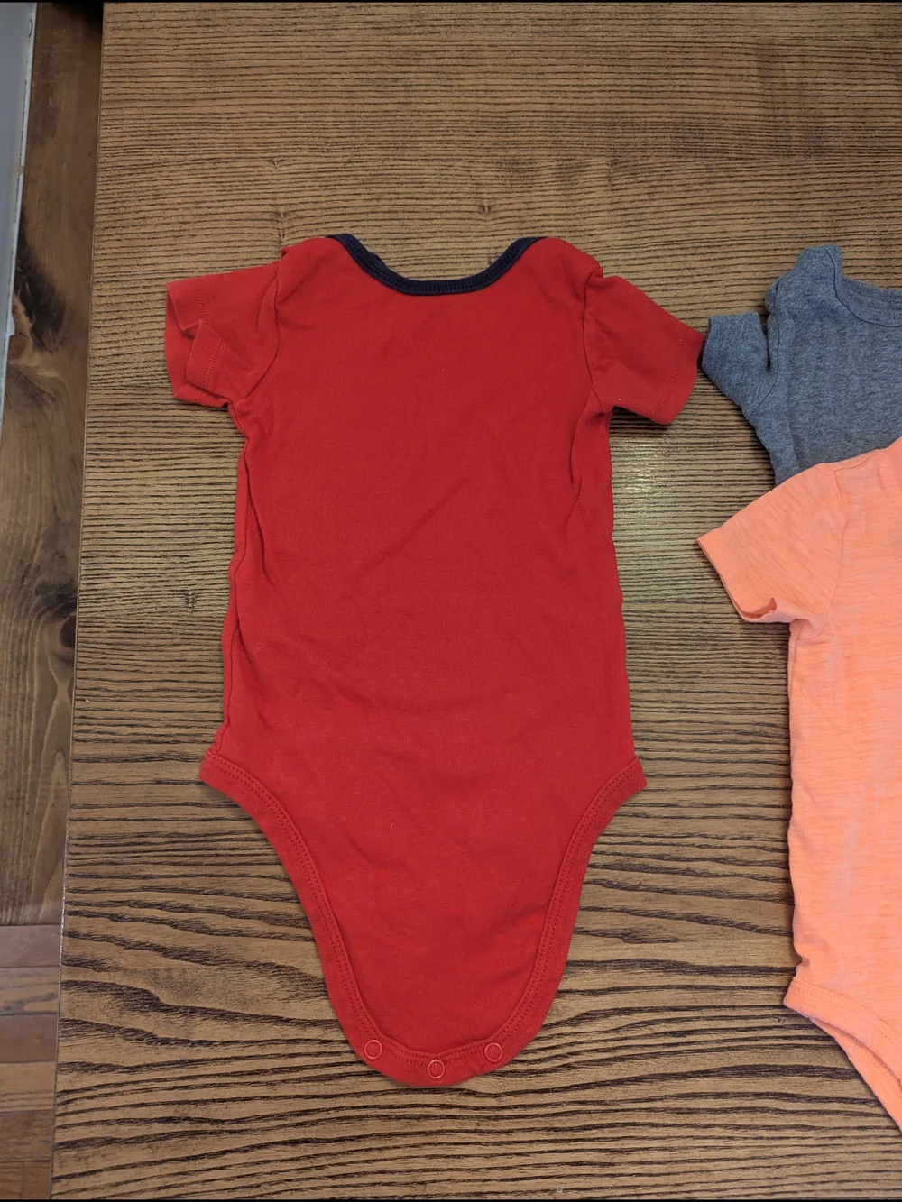 EUC Carters Baby Boy 18 Month Short Sleeve Bodysuit Bundle Mama Uncle Fire Chief